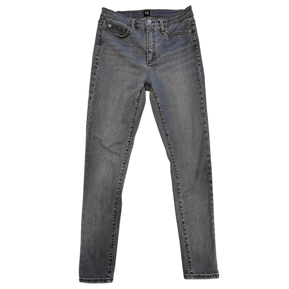 GAP Women's True Skinny Denim Jeans Size 29R‎ Medium Wash Staple Casual